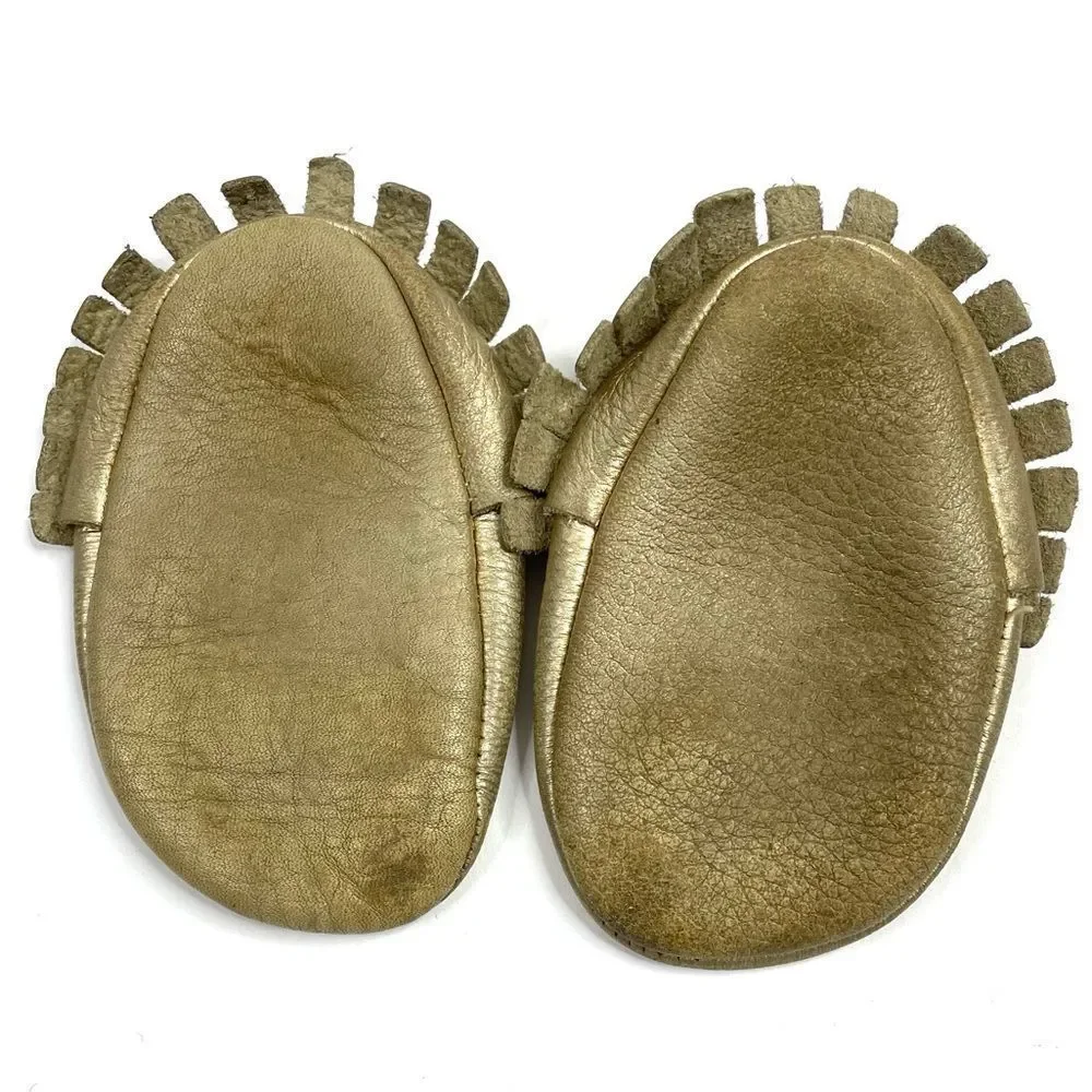 N/A gold leather